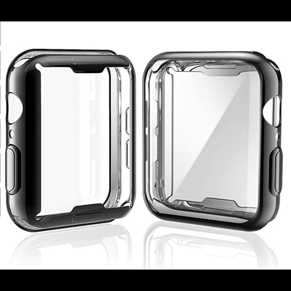 2 Pack Julk 40mm Case for Apple Watch Series 6/SE/5/4 40mm Screen Protector - Picture 4 of 7